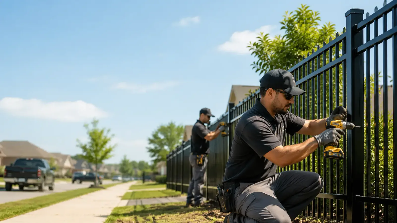 Metal Fence Installation in West Branch, IA